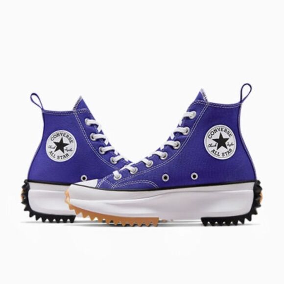 Converse Run Star Hike Canvas Platform Active Sneakers Shoes Size 10 - Picture 10 of 11